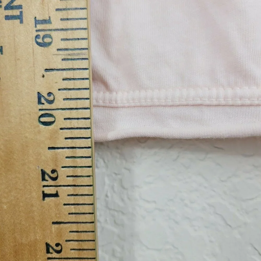 Vintage Juicy Couture Girls T Shirt Pink Long Sleeve Sz 10 Y2K NWOT Rhinestones - Picture 7 of 9